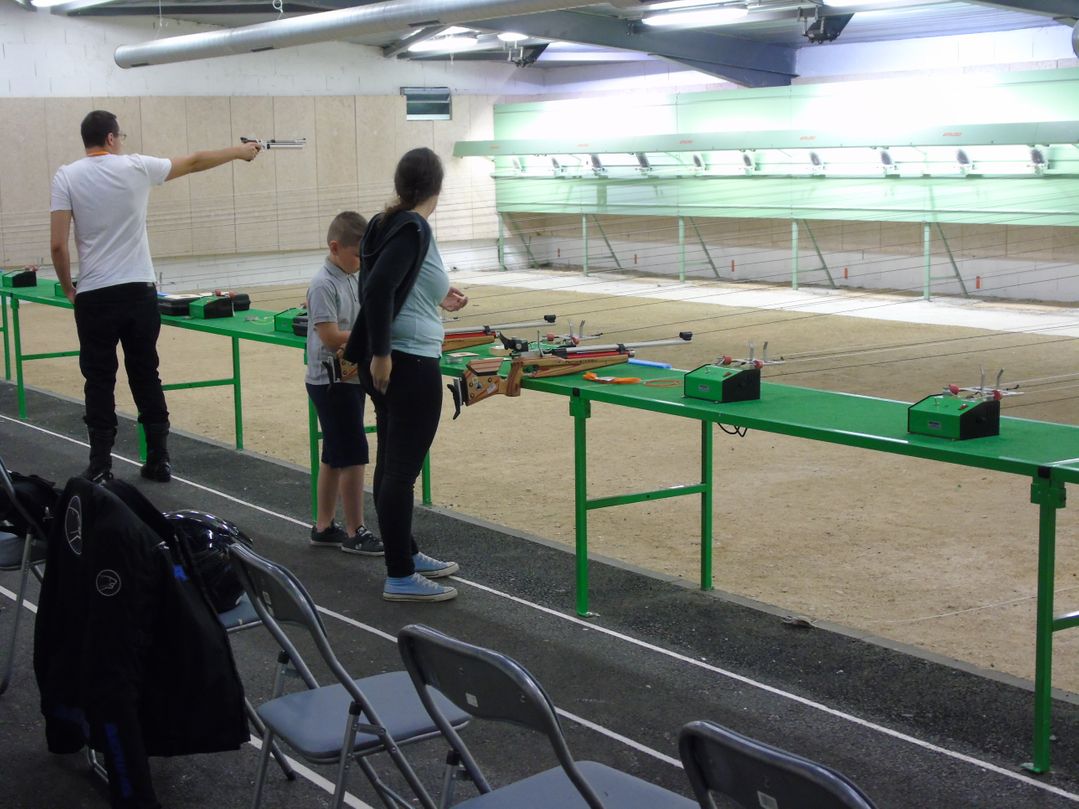 Poste de tir Stand de tir Association Sportive Des Tireurs Montalbanais